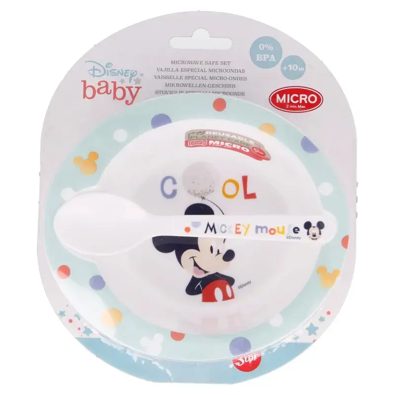 Mickey Mouse набор для кормления — микроволново‑безопасный Photo 2