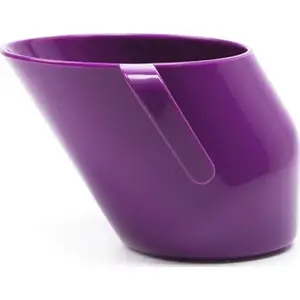 Кубок для логопедии Doidy Cup модель 5000074 — голубично-ягодный, наклонный край для формирования навыков питья