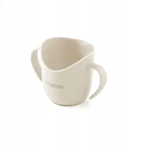 BabyOno Ergonomiskais treniņu krūzīte Flow 1463/09 — bēšs, bērnu dzeramais trauks