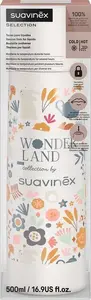Thermos bottle Cookini 500 ml – beige Liberty/Wonderland design (model SUA000105)