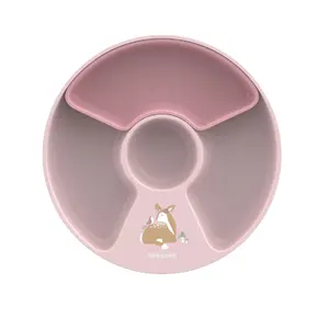 Bērnu šķīvis My Fairy Garden Little Dutch 108002565406 — rozā, bērnu trauki
