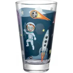 Stikla glāze LEONARDO Szklanka 300 ml — kosmos BAMBINI AVVENTURA