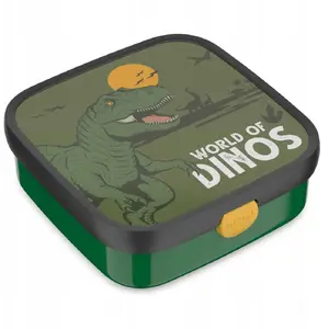 Lunchbox rosti mepal Campus Bento Large Dino — bērnu dalīts pusdienu trauks