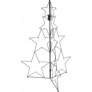 Metal Christmas Tree Decoration 110 cm — Home&Styling Collection