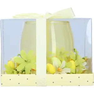 Decorative holiday candle holder Arti Casa Articasa — tabletop festive decoration