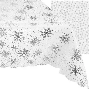 Tablecloth Ruhhy 180x140 cm — Christmas decoration table linen, model 22790