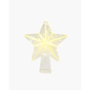 Декоративная световая фигура Philips Sirius Home 37700 — 20 LED, тёплый белый, на батарейках, стекло, 220 мм