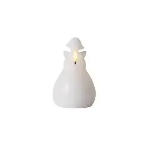 Световая декоративная фигура Philips 80835 — белая, на батарейках, 1 лампа, AA, высота 150 мм, Ø95 мм