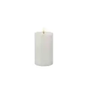 Электрическая светодиодная свеча Frendo Sirius Home 80621 — белая, 1 LED, на батарейках, 75×75×125 мм