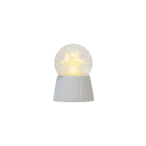 Snow globe Frendo Capella Snowglobe Christmas — 10 cm diameter, 130 mm height, AAA battery