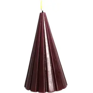 Holiday decoration Sirius Laura Tree by Sirius, height 17 cm, Bordeaux finish