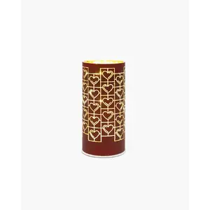 Light decoration figure Konstsmide Sirius Home 50290 — 10 LED bulbs, Bordeaux glass, H 150 mm, Ø 70 mm