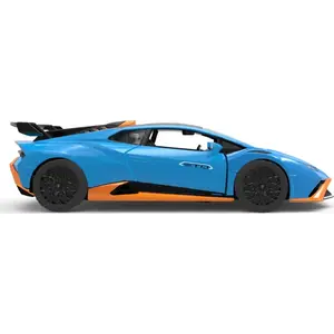 Rastar Lamborghini Huracan STO model car 1:32 scale, metal body, hand-opening doors