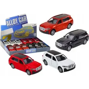 Die-cast 1:32 Passenger Car by LEANToys with Lights, Sounds, Motorized Drive and Opening Doors