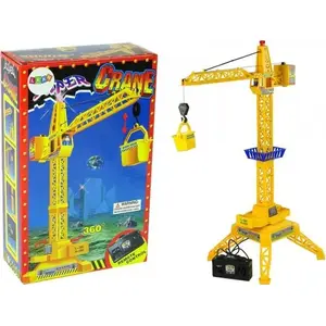 Remote-Controlled Crane Toy LEAN Sport 60 cm with Battery-Powered Movable Arm