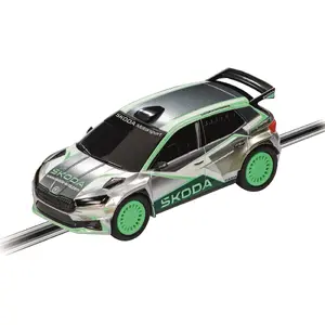 Slot car CARRERA Auto GO 64270 Škoda Fabia RS Rally 2 – scale model, ready-to-run