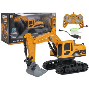 Radio-controlled Excavator Lumpy Publishing R/C Koparka Metalowe Elementy 1:22 Scale
