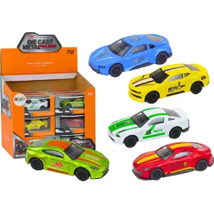 Die-cast Toy Car LEANToys Autko Resorak 1:43 with Rubber Wheels