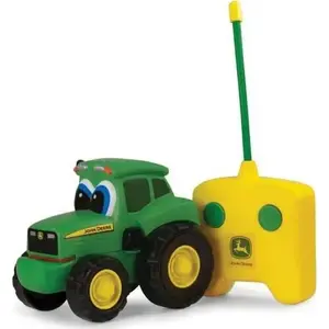 TOMY ride-on radio-controlled John Deere tractor for toddlers, age 18+ months