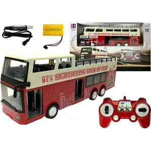 Remote Control Double-Decker Bus LEAN Sport 1:18 scale 2.4G R/C