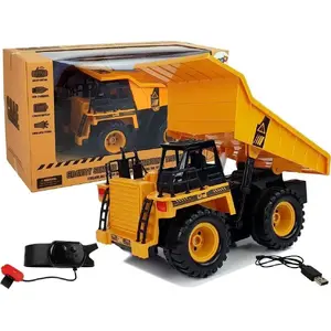 Remote-Controlled Dump Truck LEAN Sport Wywrotka 1:22 — gesture hand-control, construction toy