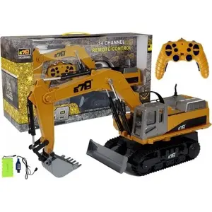 Remote Control Excavator LEAN Sport 4526 2.4 GHz R/C with Lights