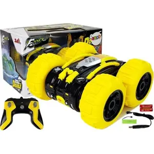 Remote-controlled LEAN Sport model 8406, amphibious dual-sided vehicle 1:24 scale, yellow