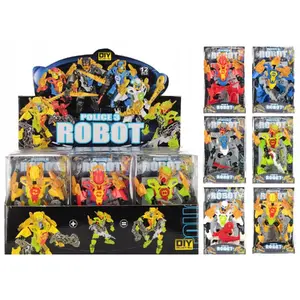 Mega Creative ROBOT AKC 13x20x6 mix6 — rotaļu robotu komplekts, jauktas krāsas