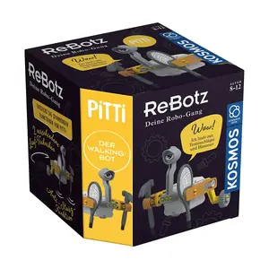 Robot toy Piatnik Kosmos Pitti der Walking-Bot — educational engineering kit, battery-powered, age 8+