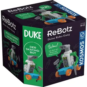 Rotaļlietu robots Piatnik Kosmos Duke der Skating-Bot — inženierijas tematikā, darbināms ar baterijām, 8+