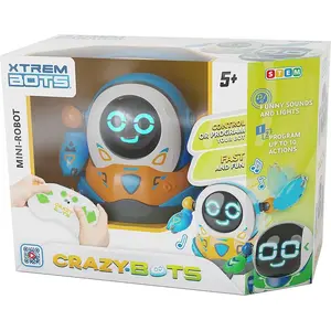 Toy Robot TMTOYS XTREM BOTS Crazy Bots Rock – interactive remote-control robot