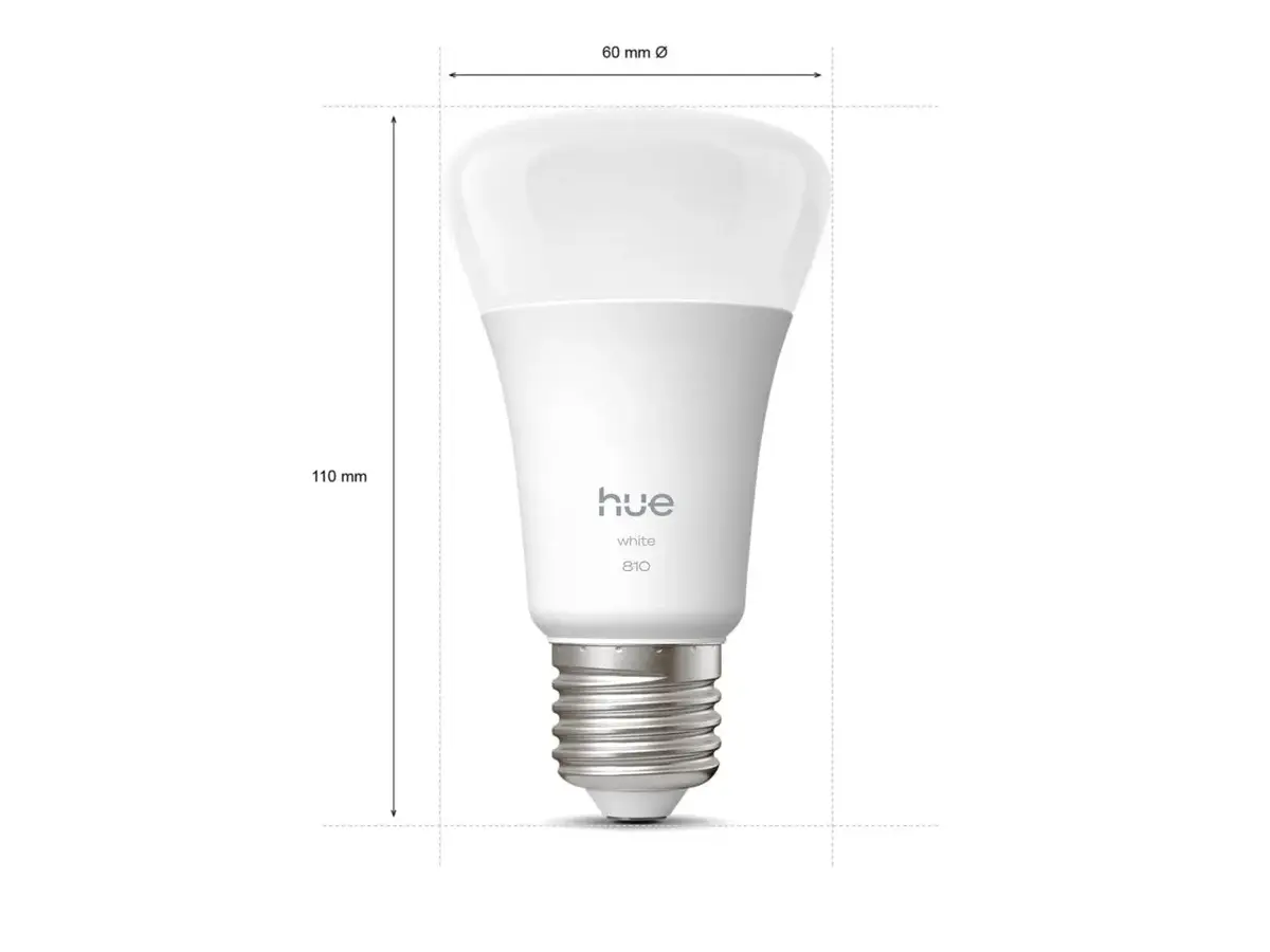 Philips Hue White E27 dubultpaka — 810 lm, 2700K Photo 5