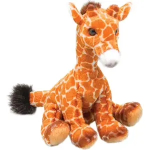 Plush Sitting Giraffe 13 cm by Suki, model 12017, soft toy