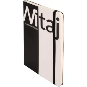 Notebook Antra Notes A5 dotted pages black-white — A5 dotted notebook by Antra