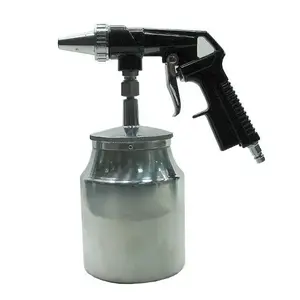 Silver handheld sprayer with 1 L tank, 6.3 mm nozzle (EX10516)