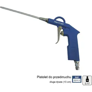 Насадка-выдуватель 15 см Adler ADLER PISTOLET DO PRZEDMUCHIWANIA 0211.0