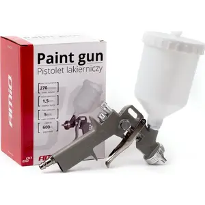 Paint Spray Gun Amio PT-10 — handheld pneumatic paint sprayer