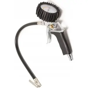 Inflation Gun Rockforce RF-2370 with Pressure Gauge 0–16 bar for Vehicle and Bicycle Tires
