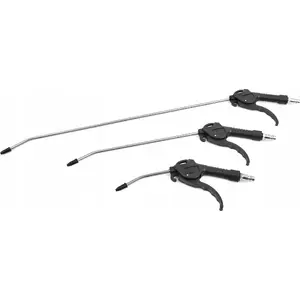 Air Blow Gun Set GEKO G03127 — 3-piece kit (nozzle sizes 40/50)