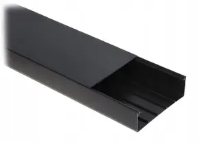 Kabeļu kanāls STASIŃSKI LS-120X40/B — taisns kanāls 120×40 mm