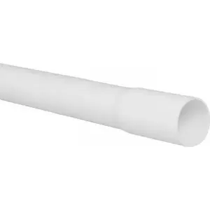 Electrical Installation Conduit Volteo RL-16, bell-ended, 2 m, white