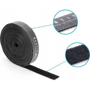 Kabeļu Velcro siksna MONTIS MT102-1, 100 cm — atkārtoti lietojams kabeļu organizators