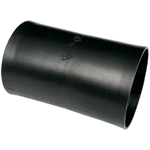 UN corrugated protective conduit coupling, blue, for 75 mm protective pipe