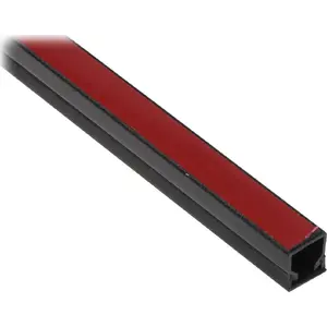 Elektroinstalācijas kanāls Triton CTLS 14x14 2 m melns — profils 14×14 mm, iepakojums 10 gab.