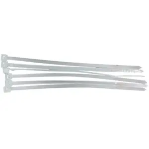 Savilkņi MEGA 2.5 x 100 mm, balti, 100 gab. (59210B)