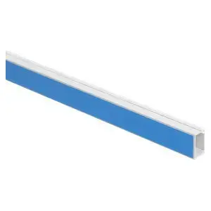Elektroinstalācijas līste Triton TLS 30x17 mm ar līmlenti, balta, 2 m — iepakojums 10 gab.