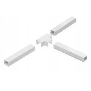 Electrical trunking accessory STASIŃSKI LO 35x18 white junction for cable trunking (1 pc)
