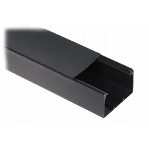 Кабельный лоток STASIŃSKI LS-60X40/B — прямой металлический канал 60×40 мм