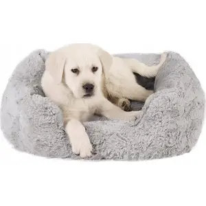 Лежанка для животных barry king BEST FRIENDS LOUNGE LUX 50×38 см светло-серая