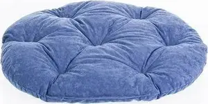 Pet bed pillow Diamsil oval blue 95×75 cm